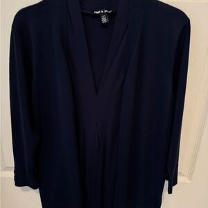 Cable & Gauge Deep Blue Cardigan